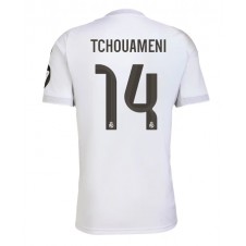 Real Madrid Aurelien Tchouameni #14 Hemmatröja 2025-26 Korta ärmar
